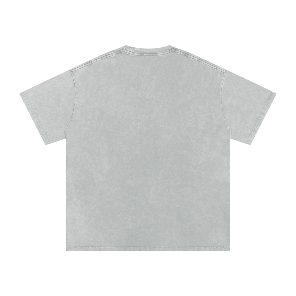 Buse Timide | Matthieu 6. 33-34 | Snow Washed Oversized Cotton T-Shirt
