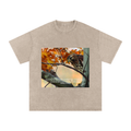 Buse Timide | Matthieu 6. 33-34 | Snow Washed Oversized Cotton T-Shirt
