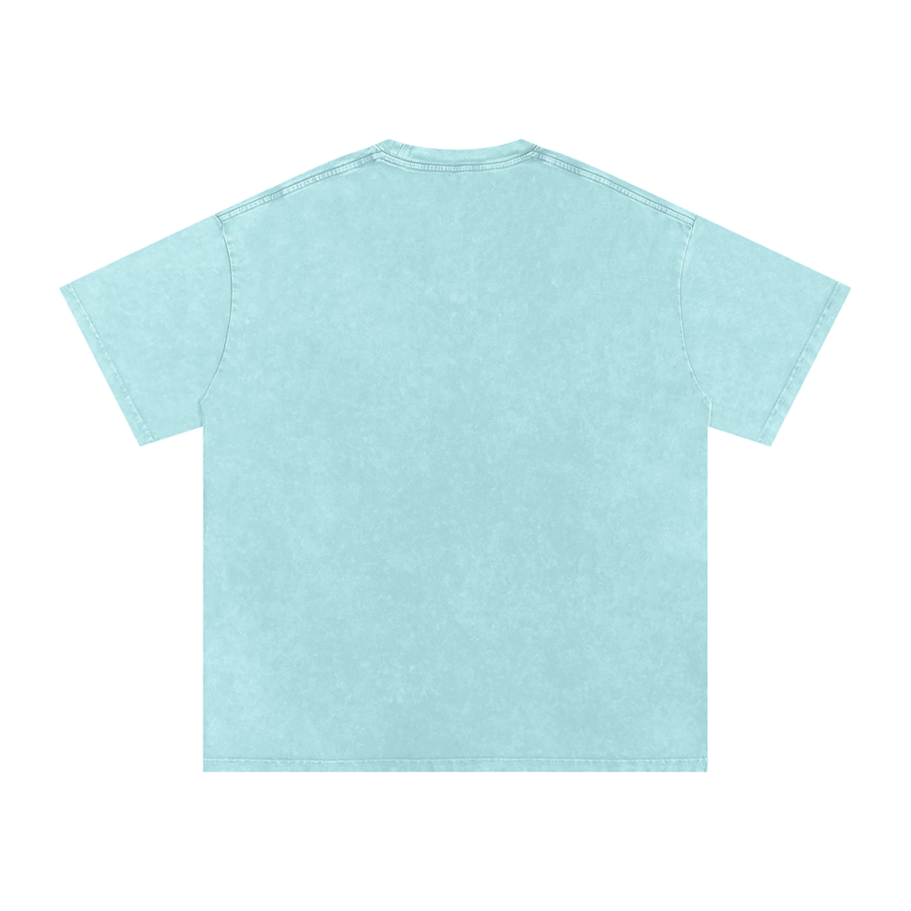 Buse Timide | Matthieu 6. 33-34 | Snow Washed Oversized Cotton T-Shirt